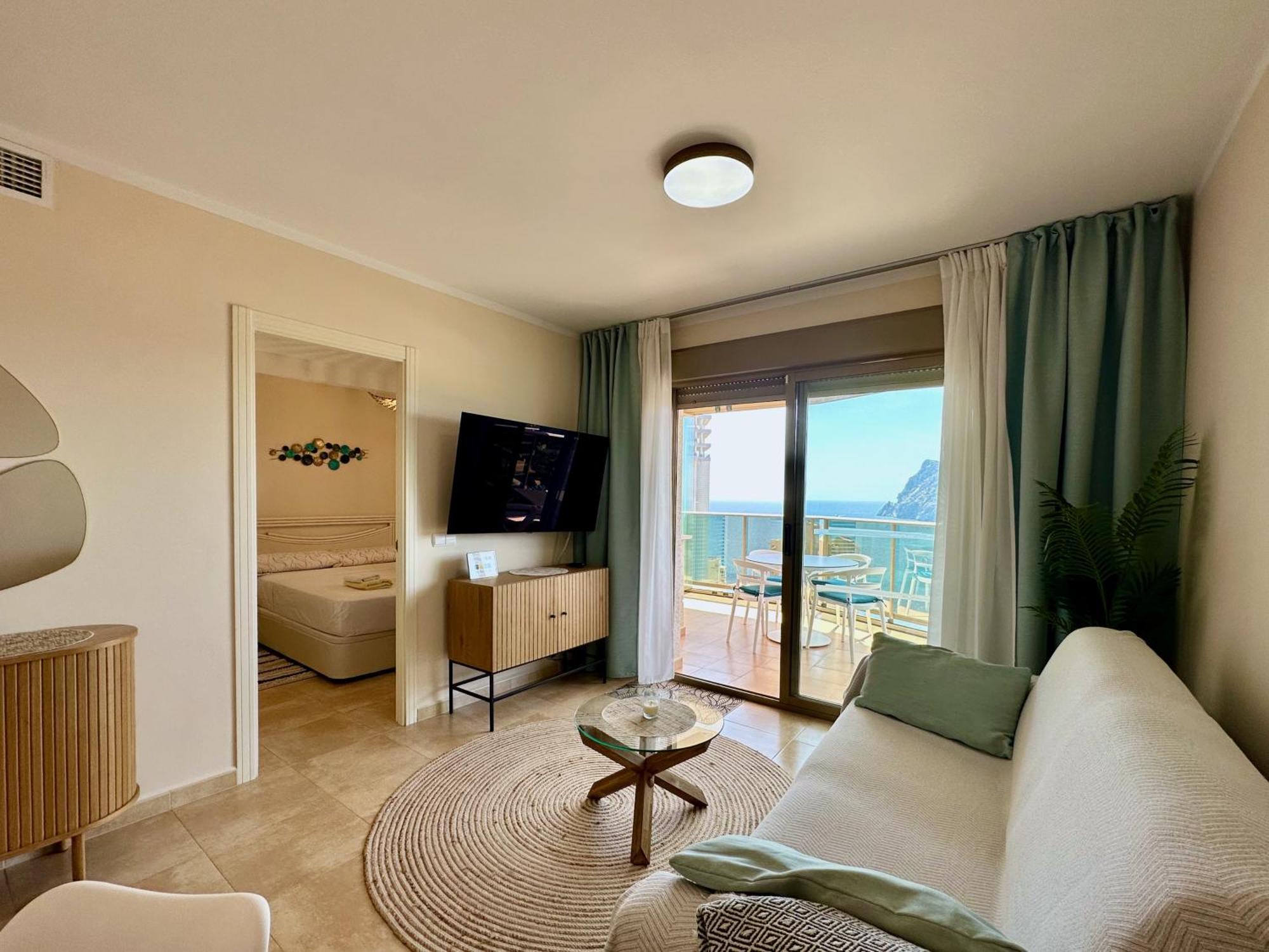 Clubrent - Esmeralda Suites 21º Piso Calp Exterior foto